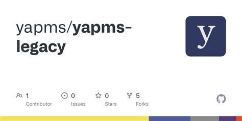 old yapms|GitHub .